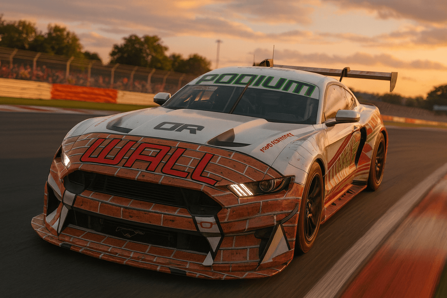 Podium or Wall background