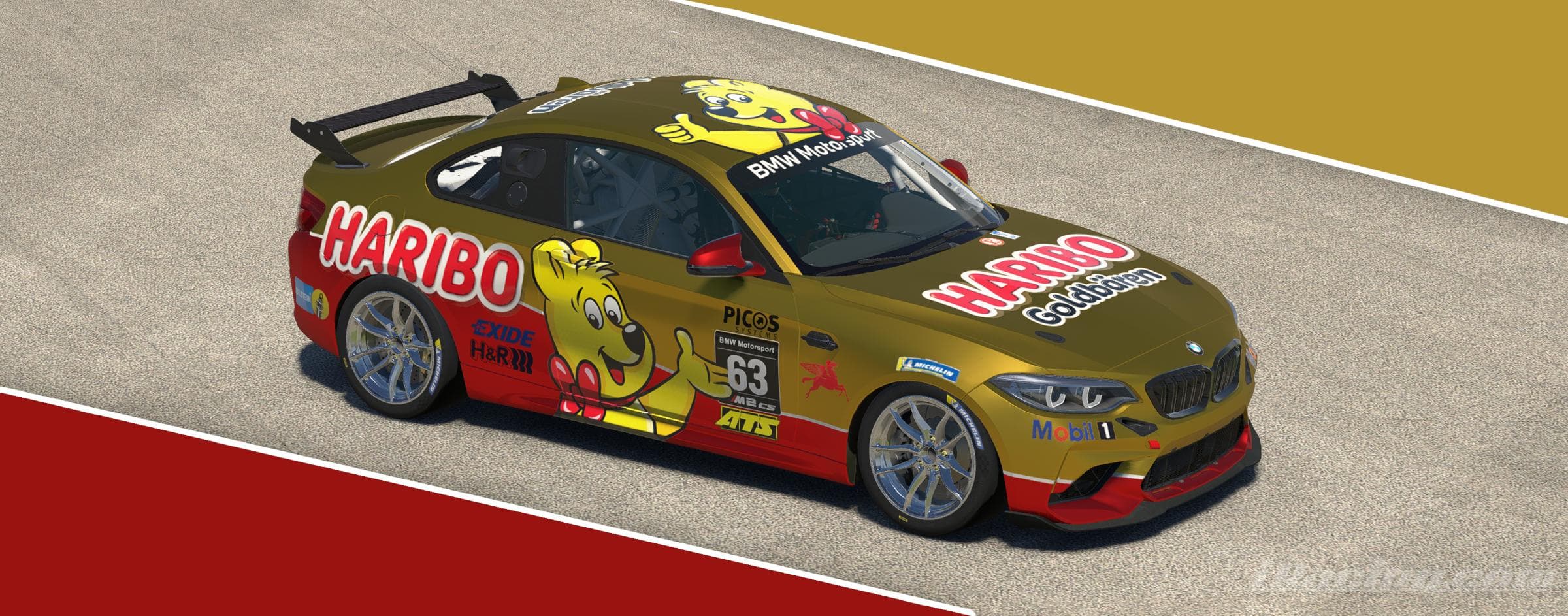 M2 Haribo background